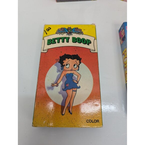 VHS Lot of 4 Children's Shows Casper, The Little Lulu Show, Betty Boop, Popeye - Picture 4 of 6